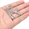 0.6mm thickness 1kg fine needle T-shaped needle flat bottom needle jewelry needle one kilogram per pack electroplated iron clothing accessories batch