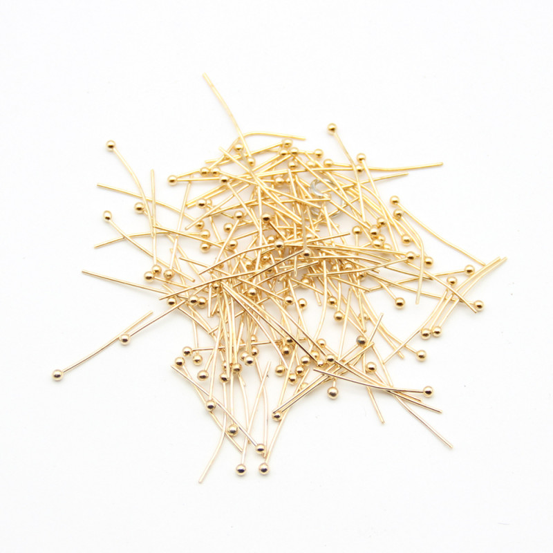 0.6mm thick ball needles 10000 pieces per pack jewelry accessories DIY accessories electroplating jewelry needle materials wholesale