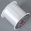 0.2-0.8mm white non-elastic transparent invisible fish silk thread handmade diy bracelet necklace beads transparent thread