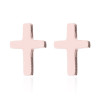 Geometric cross earrings ins for women, fresh, cute and trendy women's geometric simple earrings Christmas gift