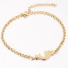 European and American star and moon bracelet ins niche hand accessories cross-border new product bracelet women's fashion star and moon bracelet in stock