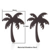 European and American Bohemian style coconut tree women's earrings summer new fashion personality small fresh forest earrings