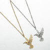New stainless steel hummingbird pendant clavicle chain ins women's short bird swallow simple animal necklace wholesale
