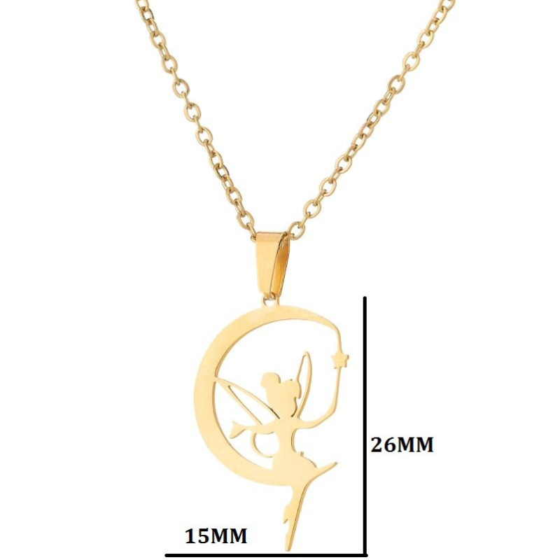 Korean version of girls' new personalized butterfly necklace Korean version of small fresh stainless steel clavicle chain manufacturer spot wholesale