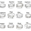 New stainless steel ring for women, ins does not fade, European and American opening, retro, simple English letter ring, wholesale for men