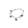 Korean version of Douyin's same style bow bracelet for female ins internet celebrity versatile forest student exquisite five-pointed star bracelet trend