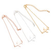 European and American cross-border new couple bracelet ins women's simple personality small fresh men's and women's airplane hand jewelry wholesale