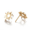 Amazon fashion new earrings ins love earrings triangle round square geometric simple one week earrings