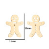 2025 Cross-border New Winter Deer Snowflake Snowman Pumpkin Ghost Bat Earrings Christmas Earrings Spot Wholesale