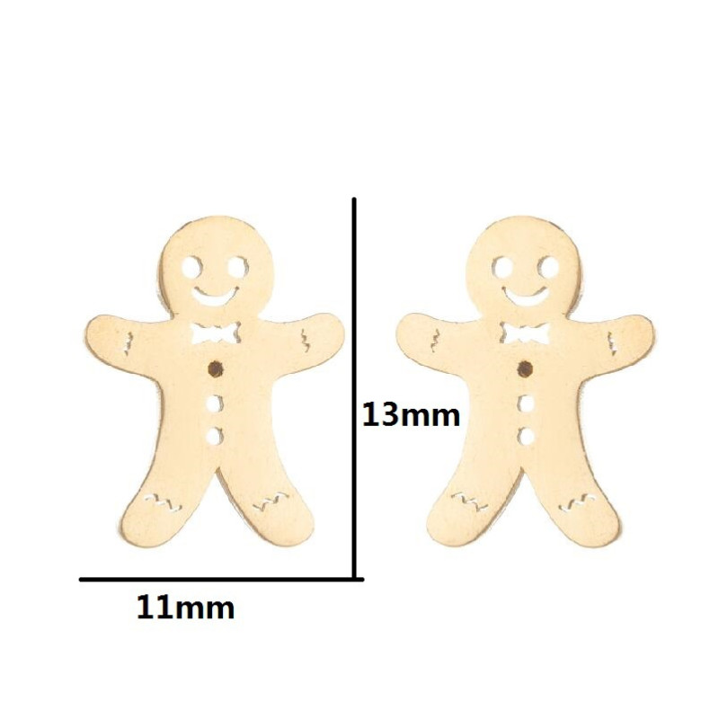 2025 Cross-border New Winter Deer Snowflake Snowman Pumpkin Ghost Bat Earrings Christmas Earrings Spot Wholesale