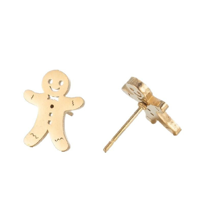 2025 Cross-border New Winter Deer Snowflake Snowman Pumpkin Ghost Bat Earrings Christmas Earrings Spot Wholesale