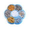 [Ready stock] 500 ear plugs, plastic ear stud plugs, bullet film ear plugs, diy ear accessories, wholesale ear plugs