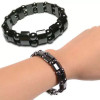 Black Gallstone Magnetic Bracelets Trendy Male Couple Pair Black Bracelet Double Row Beads Wholesale 2 Yuan Store Jewelry