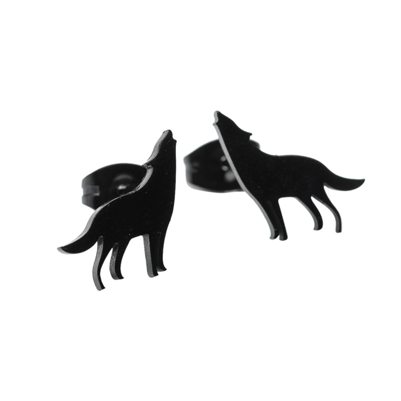Earrings New European and American Personalized Creative Geometric Earrings Cross-border Simple Stainless Steel Earrings Earrings Manufacturer Wholesale