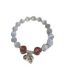 Imitation Cat's Eye Moonstone Bell Crystal Bracelet Women's Light Luxury Niche Design Small Fresh Gift Best Friend Couple Bracelet