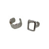 Japanese and Korean fashion versatile ins cold style niche design two-piece set of open rings women's high-end index finger ring trend