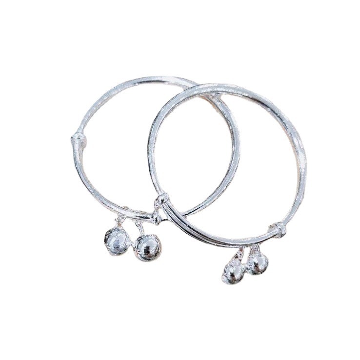 Step One Ring Couple Bracelet Engraved Female Bestie Bell Bracelet Miao Silver Plated Student Adjustable Bracelet Gift