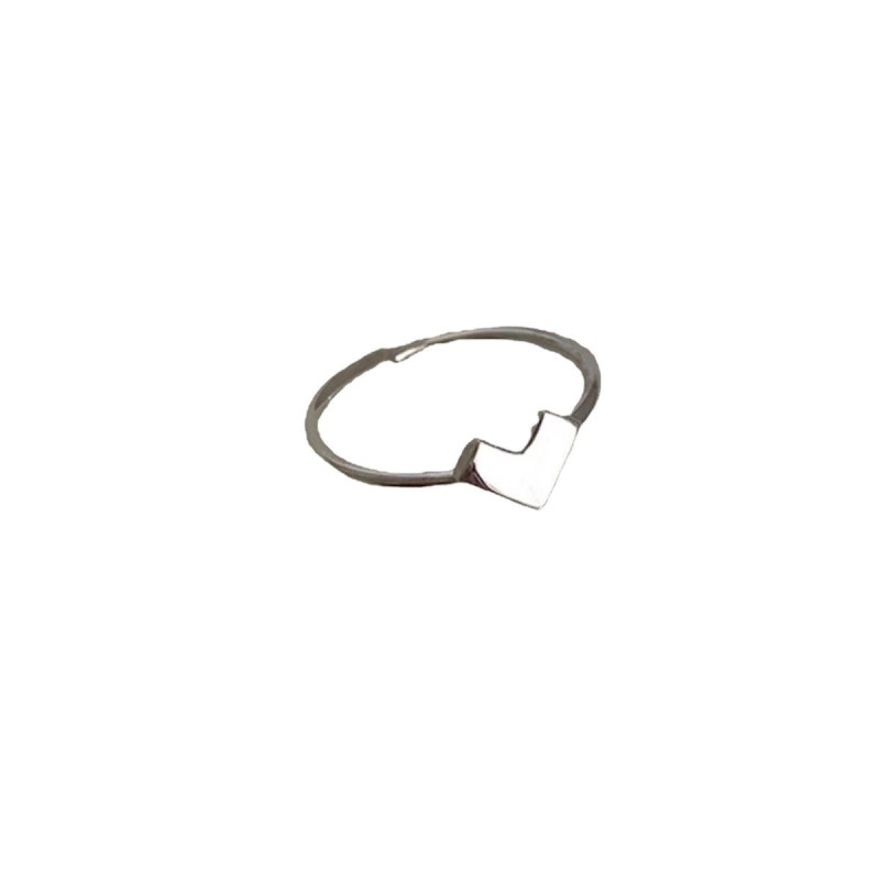 Hollow love ring, open ring for women, niche design, ins trendy cold style, personalized fashion ring for women's index finger