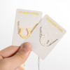 European and American fashion U-shaped horseshoe pendant bracelet ins female design niche simple personality animal bracelet wholesale