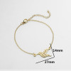 European and American cross-border cute animals birds butterflies moon cats couple bracelets non-fading bracelet design niche wholesale