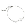 Amazon cross-border new women's cross pendant bracelet ins fashion simple geometric couple bracelet bracelet