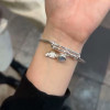 Douyin Bracelet Kuromi Sanrio Cinnamon Dog Japanese Cute Cartoon Matching Bracelet to Give Your Girlfriend 520 Gift
