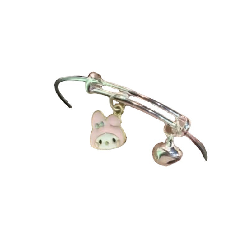 Douyin Bracelet Kuromi Sanrio Cinnamon Dog Japanese Cute Cartoon Matching Bracelet to Give Your Girlfriend 520 Gift