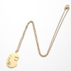French new pattern pendant necklace, small fresh ins style clavicle chain design, fashionable and personalized necklace