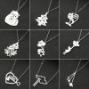 French new pattern pendant necklace, small fresh ins style clavicle chain design, fashionable and personalized necklace