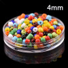2-4mm solid color rice beads glass beads rice beads handmade diy jewelry earrings bracelet necklace accessories production materials