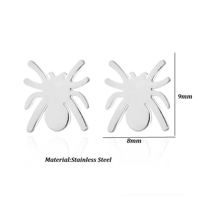 European and American cross-border earrings simple fashion Halloween pumpkin ghost skull spider web earrings wholesale