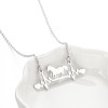 Summer cross-border new fashion geometric simple love heartbeat pendant necklace ins light luxury animal horse clavicle chain
