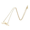 Summer cross-border new fashion geometric simple love heartbeat pendant necklace ins light luxury animal horse clavicle chain