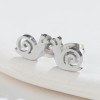 Creative new cute snail earrings ins fashion personality forest style fresh lady temperament cute little animal
