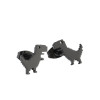 Cute Tyrannosaurus Rex Dinosaur Earrings Mini Simple Stainless Small Animal Earrings Cross-border E-commerce New Earrings Wholesale