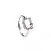 New personality, really cute and sweet Japanese and Korean kt cat ring girl cartoon soft girl ring bestie simple gift to girlfriend