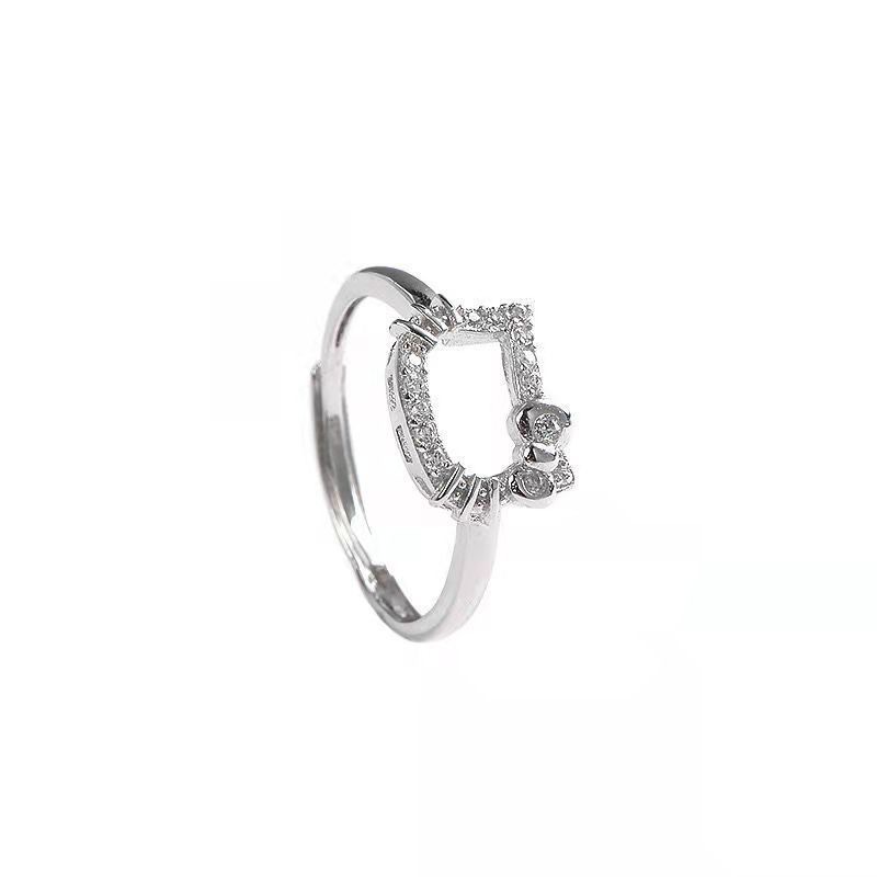 New personality, really cute and sweet Japanese and Korean kt cat ring girl cartoon soft girl ring bestie simple gift to girlfriend