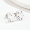 European and American cross-border forest owl animal earrings ins female personality stainless steel cute earrings jewelry wholesale