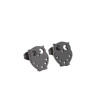 European and American cross-border forest owl animal earrings ins female personality stainless steel cute earrings jewelry wholesale