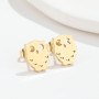 European and American cross-border forest owl animal earrings ins female personality stainless steel cute earrings jewelry wholesale