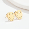 European and American cross-border forest owl animal earrings ins female personality stainless steel cute earrings jewelry wholesale