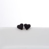 Stainless steel retro geometric simple love-shaped earrings cute and sweet daily simple ins style earrings hip hop