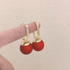 2022 new trendy high-end temperament Korean style ins style niche design internet celebrity earrings earrings earrings