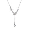 Super fairy ~ Bow tie necklace for women niche design high-end light luxury versatile ins trend love clavicle chain necklace for women