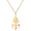 Amazon's best-selling stainless steel pendant men's necklace fashionable figure cross surf clavicle chain jewelry