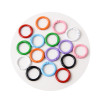 23MM color painted spring ring key chain mobile phone chain jewelry accessories open spring buckle book ring connection clamp ring