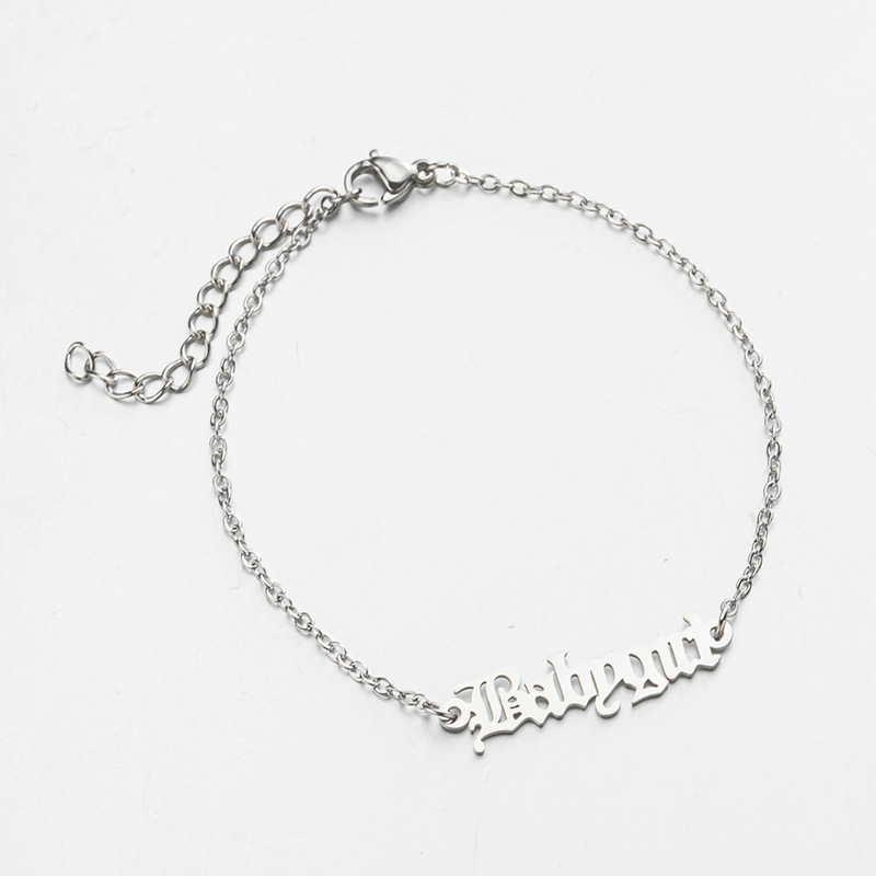 Cross-border new fashion ins style summer beach wave wave pendant bracelet girls niche pattern bracelet
