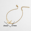 Cross-border e-commerce supply creative new stainless steel origami small animal butterfly rabbit cat bracelet bracelet