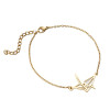 Cross-border e-commerce supply creative new stainless steel origami small animal butterfly rabbit cat bracelet bracelet