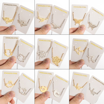 Cross-border e-commerce supply creative new stainless steel origami small animal butterfly rabbit cat bracelet bracelet